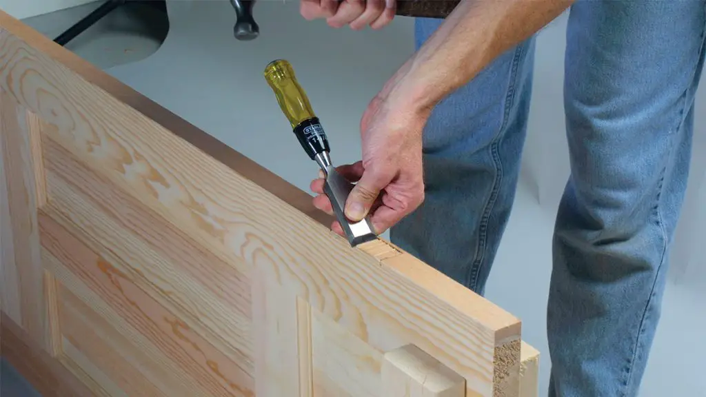 How to Use a Wood Chisel for a Door Hinge